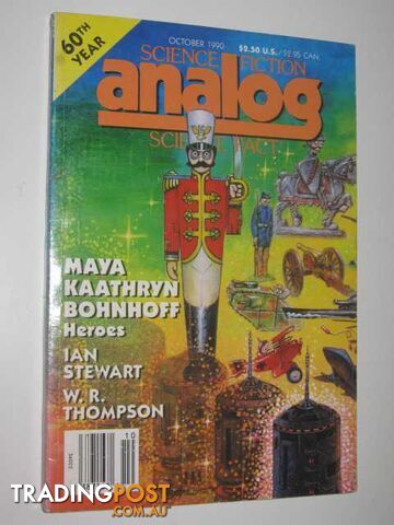 Analog Science Fiction and Fact October 1990 : Vol. CX, No. 11 - Various - 1990