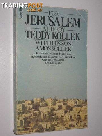 For Jerusalem  - Kollek Teddy - 1979