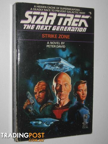 Strike Zone - STAR TREK: The Next Generation Series #5 - David Peter - 1989