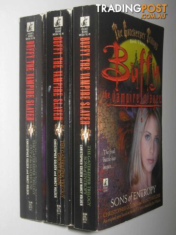 The Gatekeeper Trilogy : Out of the Madhouse + Ghost Roads + Sons of Entropy -...