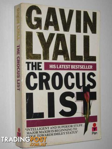 Crocus List - Lyall Gavin - 1986