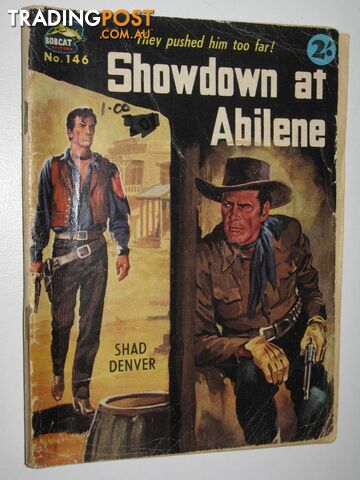 Showdown at Abilene - Bobcat Western Series #146 - Denver Shad - No date