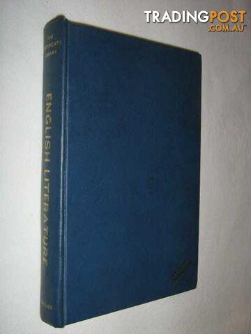 English Literature  - Farrar Sidney - 1971