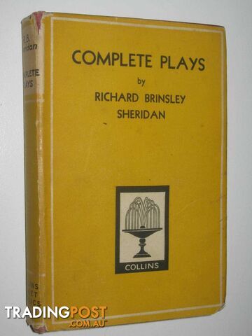 Complete Plays - Collins Pocket Classic Series #33  - Sheridan Richard Brinsley - No date