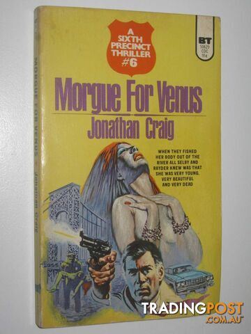 Morgue For Venus - Sixth Precinct Thriller #6 - Craig Jonathan - 1973 - photo 1 of 1