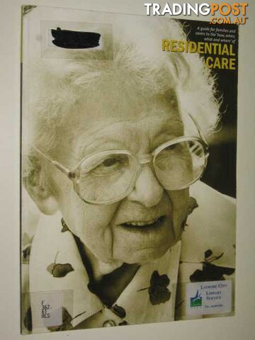 Residential Care  - Author Not Stated - 2001