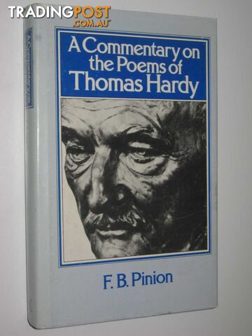 A Commentary on the Poems of Thomas Hardy  - Pinion F. B. - 1979