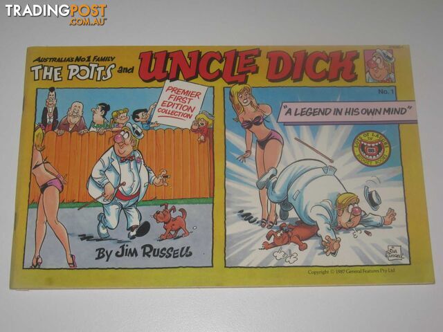 The Potts and Uncle Dick #1  - Russell Jim - 1987