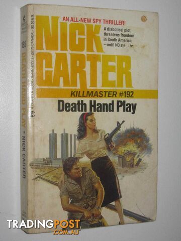 Death Hand Play - Killmaster Series #192 - Carter Nick - 1984