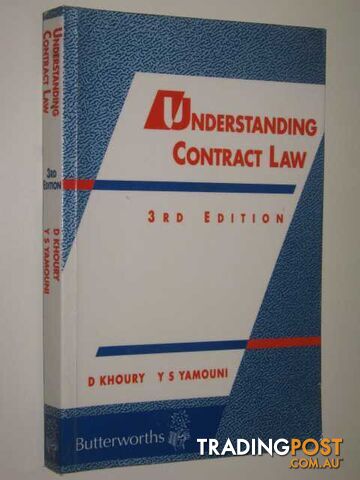 Understanding Contract Law  - Khoury Daniel & Yamouni, Yvonne - 1995