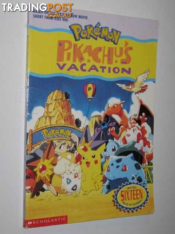 Pikachu's Vacation - Pokemon Series  - West Tracey - 1999