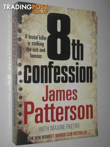 8th Confession - Women's Murder Club Series #8 - Patterson James - 2009