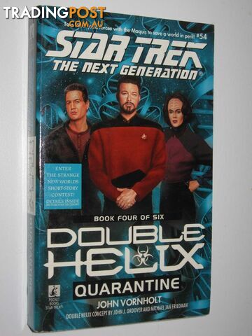 Quarantine: Double Helix Book 4 - STAR TREK Next Generation Series #54 -...
