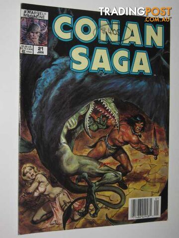 Conan Saga #21  - Various - 1989