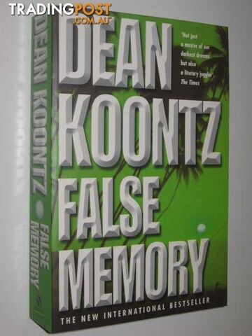 False Memory - Koontz Dean - 1999