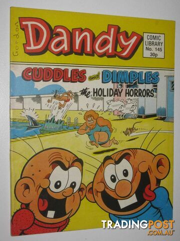 Cuddles and Dimples in the "Holiday Horrors" - Dandy Comic Library #145  - Author Not Stated - 1989