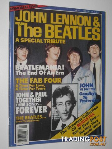 John Lennon and the Beatles : A Special Tribute  - Author Not Stated - 1980