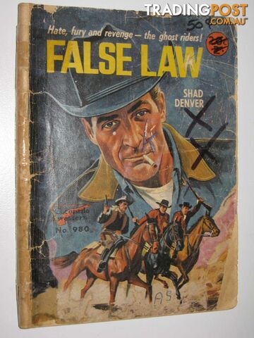 False Law - Coronado Western Series #980 - Denver Shad - No date