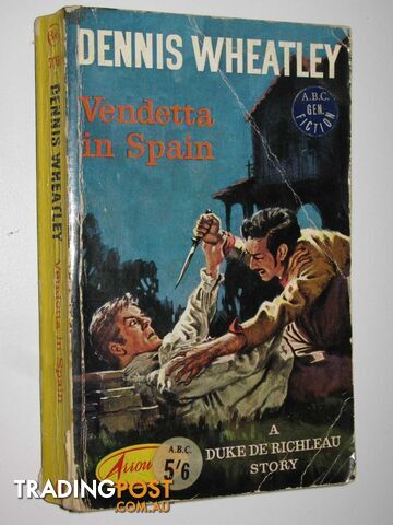 Vendetta in Spain - Duke De Richleau Series #9 - Wheatley Dennis - 1963