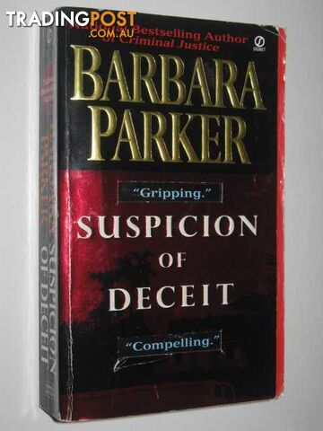 Suspicion of Deceit  - Parker Barbara - 1999 - photo 1 of 1