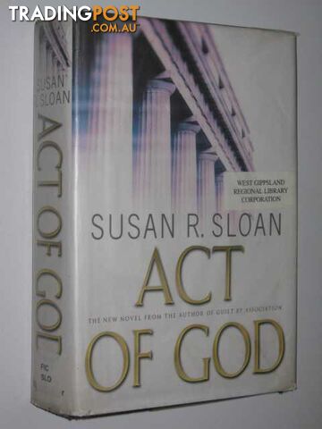 Act of God - Sloan Susan R - 2002