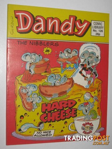 The Nibblers in "Hard Cheese" - Dandy Comic Library #126  - Author Not Stated - 1988