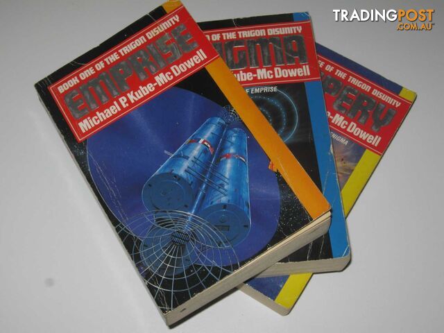 Trigon Disunity : Emprise + Enigma + Empery - Kube-McDowell Michael P. - 1988