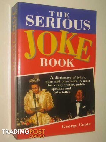 The Serious Joke Book  - Coote George - 1994