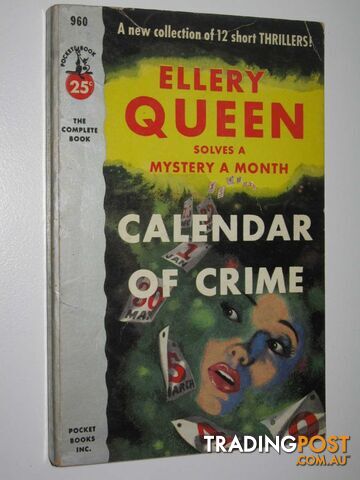 Calendar of Crime - Queen Ellery - 1953