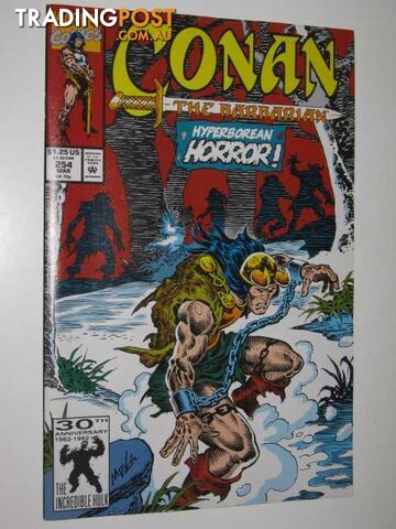Conan the Barbarian #254  - Various - 1992
