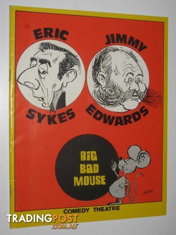 Big Bad Mouse : Comedy Theatre  - Author Not Stated - 1975
