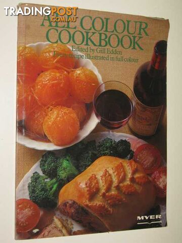 All Colour Cookbook  - Edden Edited by Gill - 1978