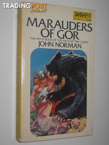 Marauders of Gor - Chronicles of Counter-Earth Series #9 - Norman John - 1975