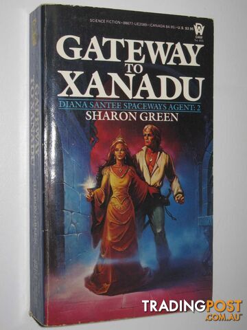 Gateway to Xanadu - Diana Santee, Spaceways Agent Series #2 - Green Sharon -...