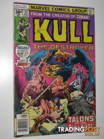 Kull the Destroyer No.22 : Talons of the Devil Birds  - Author Not Stated - 1977