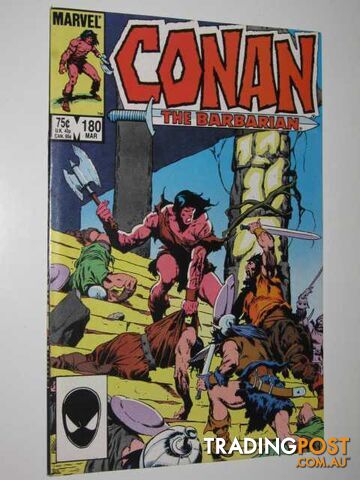 Conan the Barbarian #180  - Various - 1986