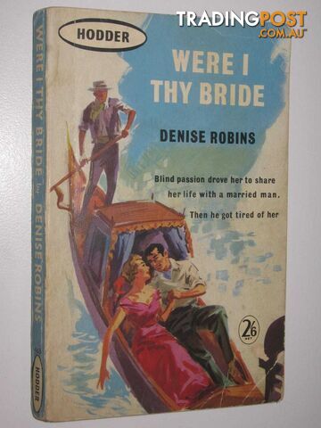 Were I Thy Bride - Robins Denise - 1961