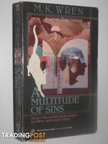 A Multitude of Sins - Conan Flagg Series - Wren M. K. - 1989