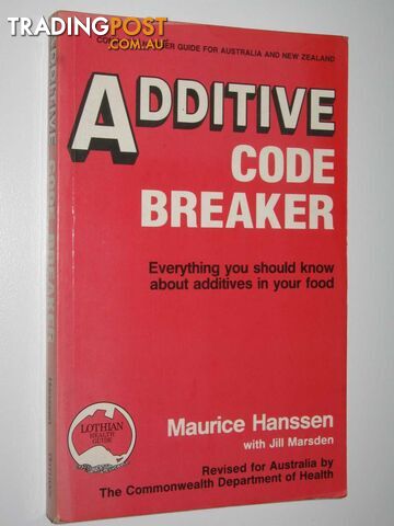 Additive Code Breaker  - Hanssen Maurice - 1986