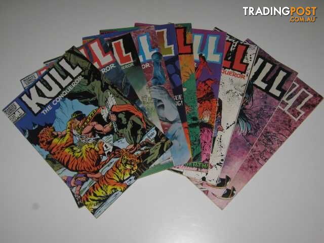 Kull the Conqueror Vol 3 #1-10 (Complete Set)  - Author Not Stated - 1983