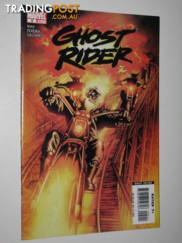 Ghost Rider No.5 : January 2007  - Way + Texeira + Saltares - 2007