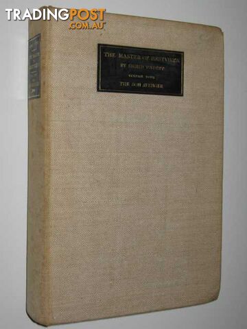 The Son Avenger - The Master of Hestviken Series #4 - Undset Sigrid - 1930