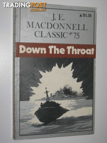 Down the Throat - Classic Series #75 - Macdonnell J. E. - 1977