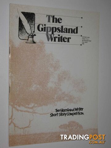 The Gippsland Writer Summer 1988 : Vol 2, No 3  - Willington Valerie - 1988