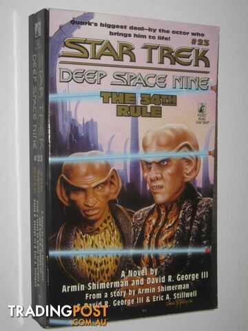 The 34th Rule - STAR TREK Deep Space Nine Series #25 - Shimerman Armin & George...