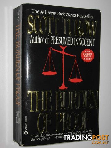 The Burden of Proof - Turow Scott - 1991