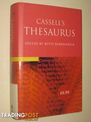 Cassell's Thesaurus - Kirkpatrick Betty - 2000