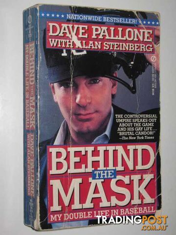 Behind The Mask : My Double Life In Baseball  - Pallone Dave & Steinberg, Alan - 1991