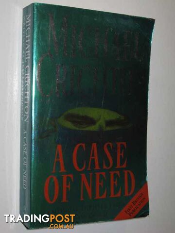 A Case of Need  - Hudson Jeffrey - 1995