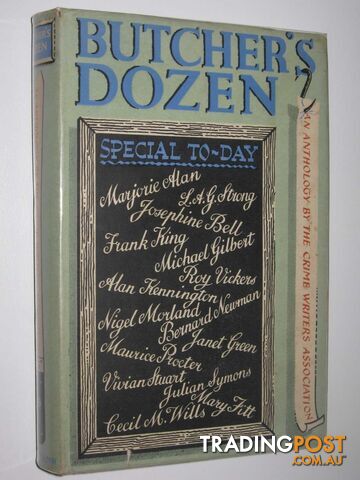 Butcher's Dozen : An Anthology - The Crime Writers Association - 1956
